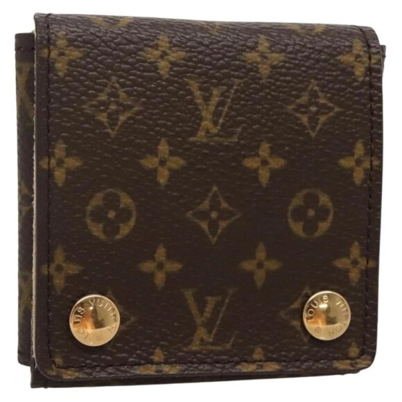 LOUIS VUITTON Monogram Jewelry case Jewelry Box LV Auth 131851 - Picture 1 of 16